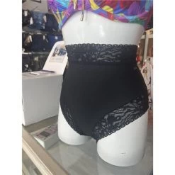Culotte Taille Haute Avec Dentelle