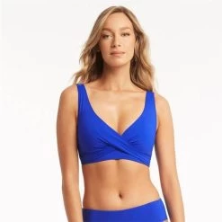 Haut De Bikini Croisé